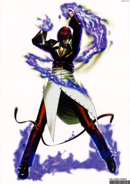 iori le fontme du KOF(king of fighter)
